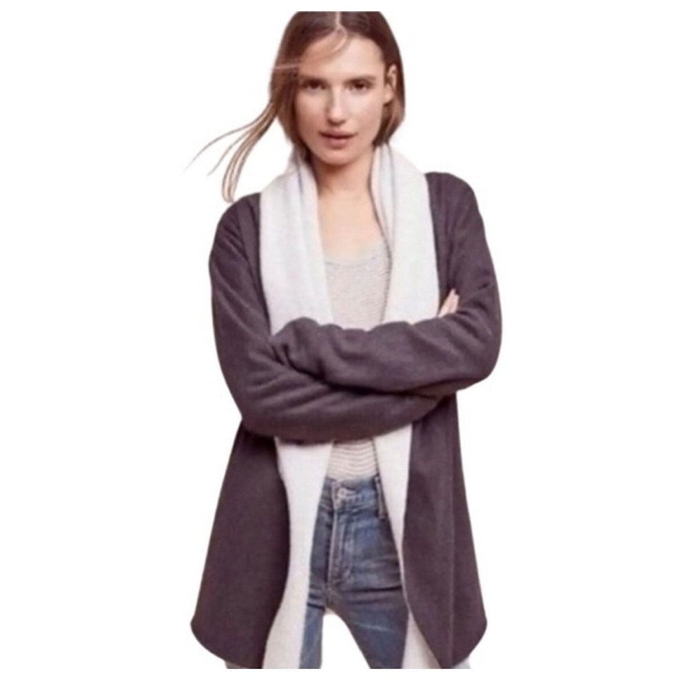 Anthropologie Sanctuary Fada Fleece Wrap Jacket Size Small